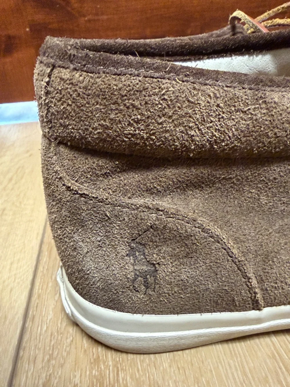Polo by Ralph Lauren Brown Suede Chukka Sneakers